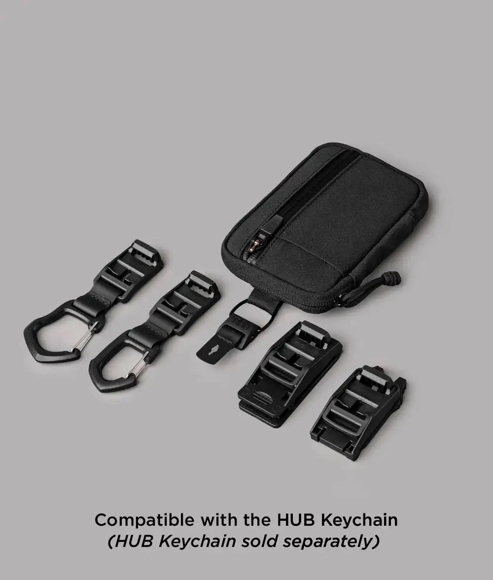 Hub Pouch Pro | Black Axogrid