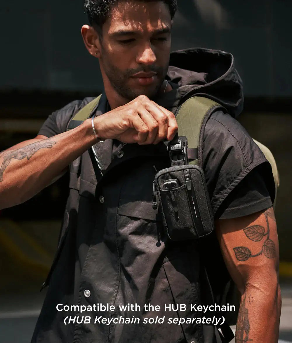 Hub Pouch Pro | Black Axogrid