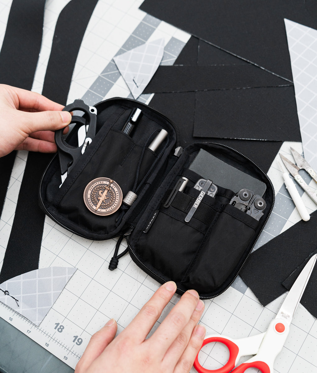 Admin Pouch Pro | Black Axogrid 300D