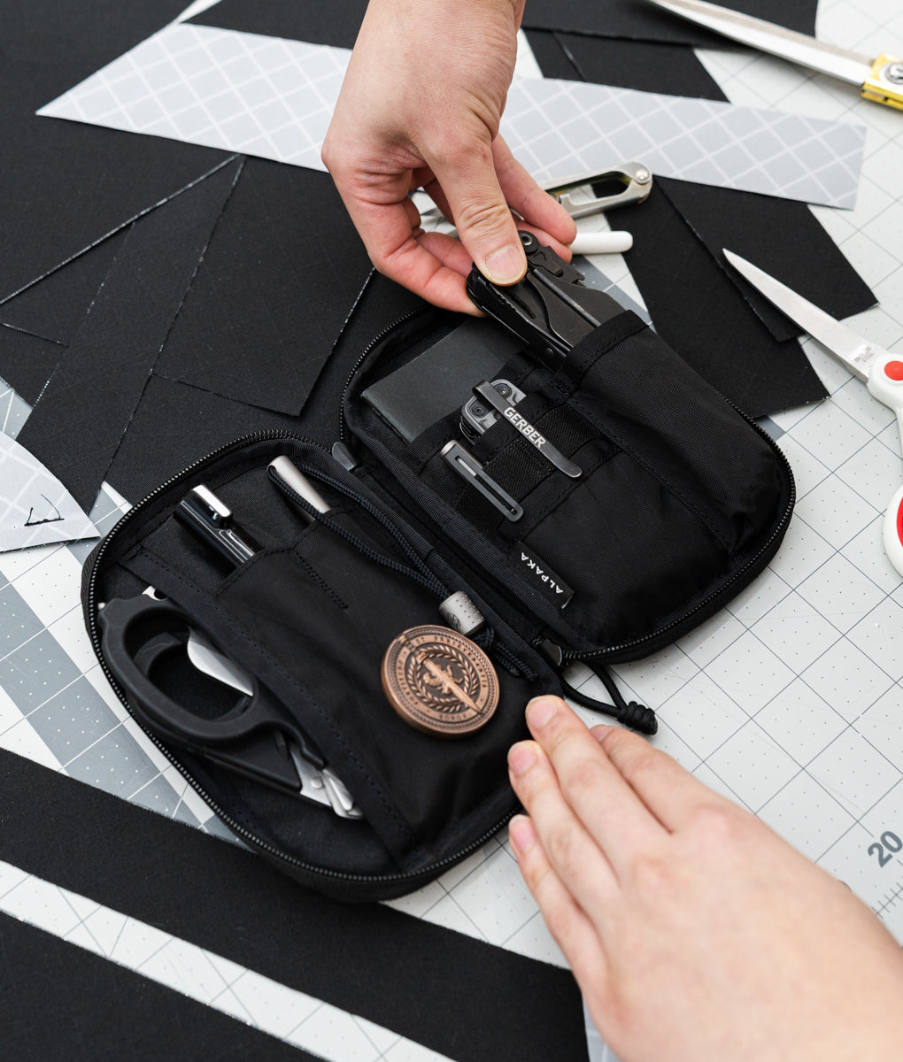 Admin Pouch Pro | Black Axogrid 300D