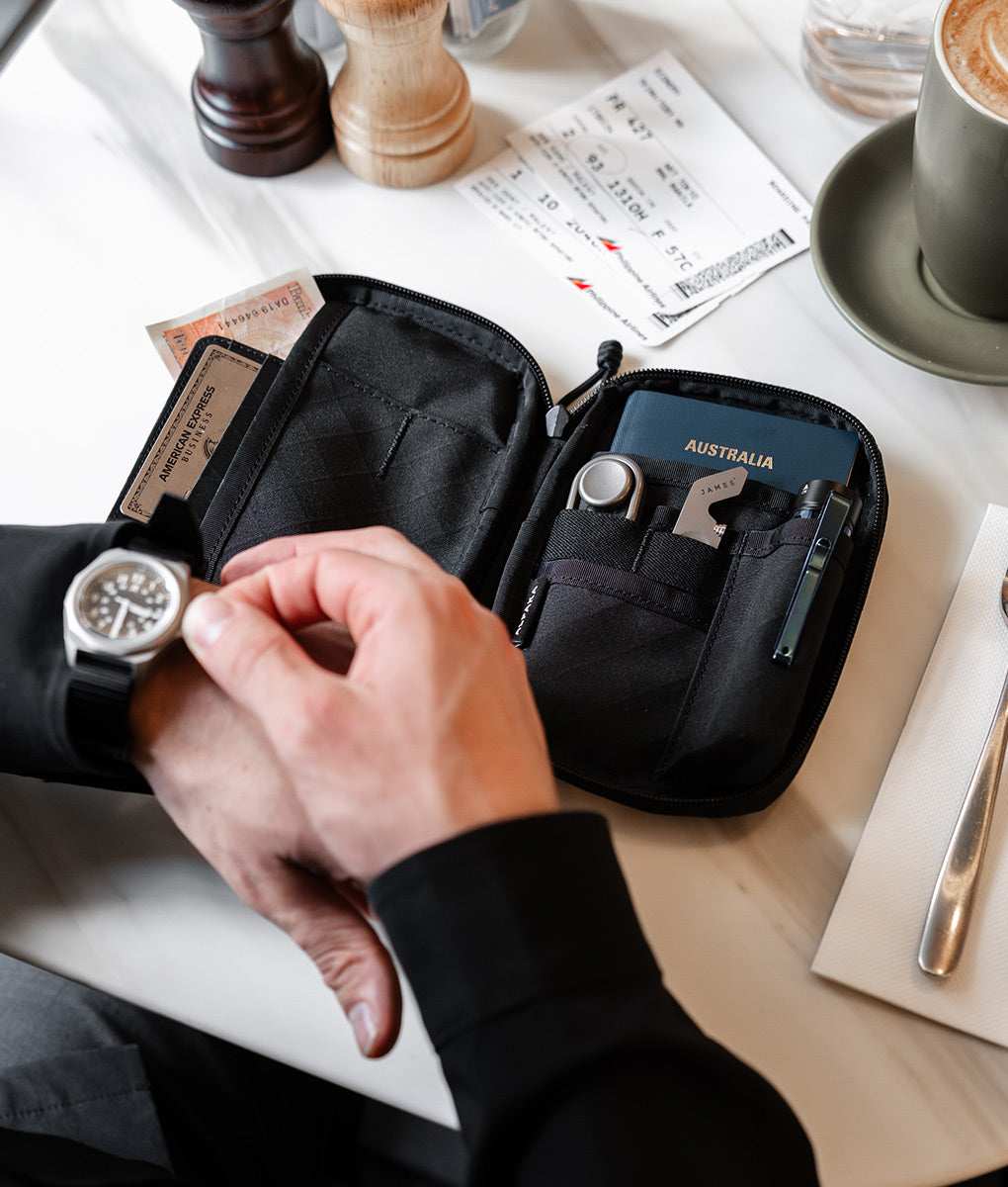 Admin Pouch Pro | Black Axogrid 300D