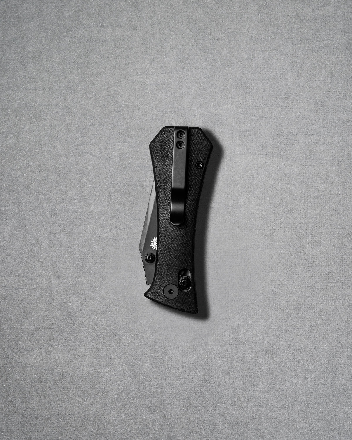 Coffin Tanto Deadhead Crossbar | Black Micarta + Black 14C28N