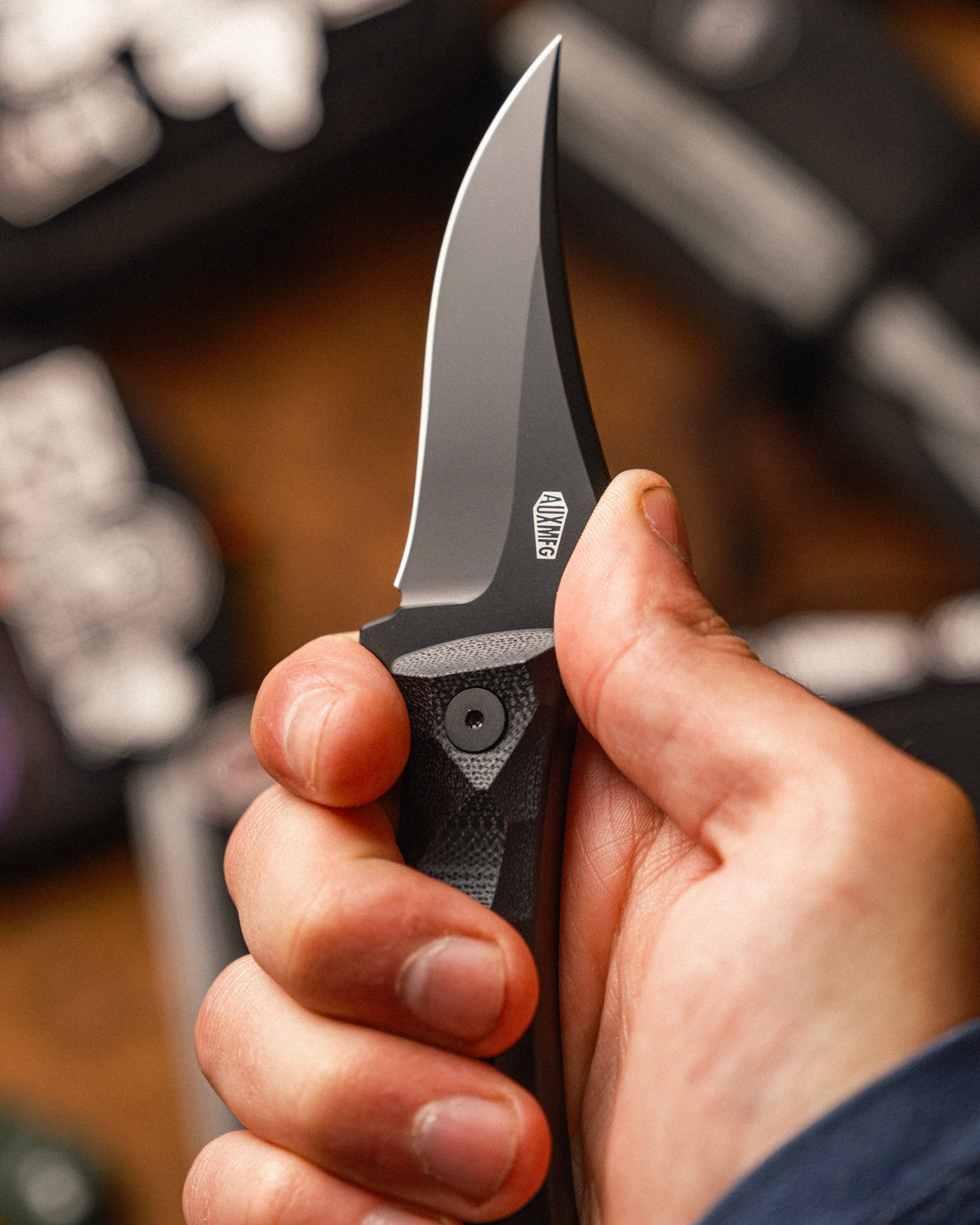 Pocket Bowie Deadhead Fixed | Black G10 + Black 14C28N