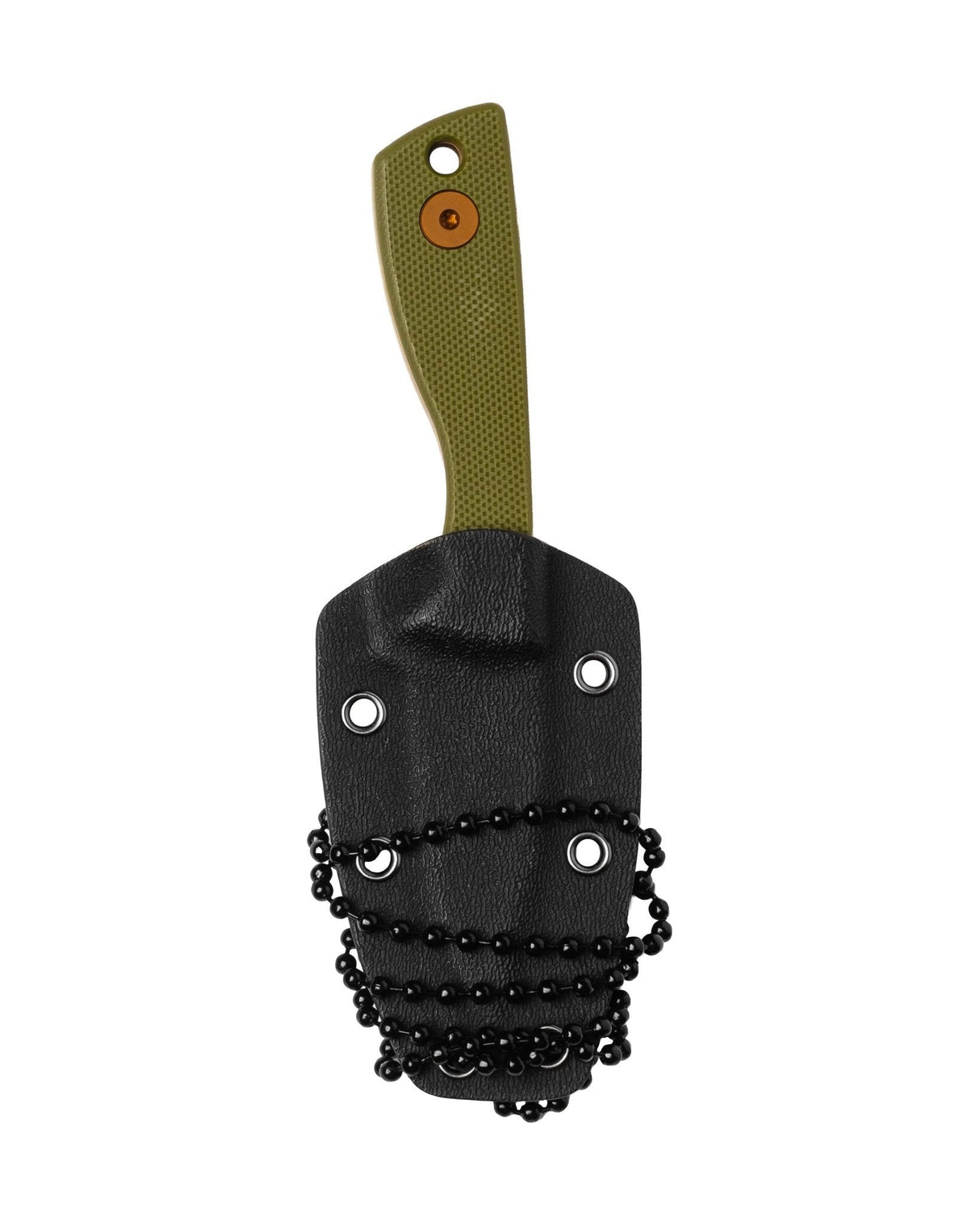 Runt Deadhead Fixed | Green G10 + Rose Gold PVD 14C28N