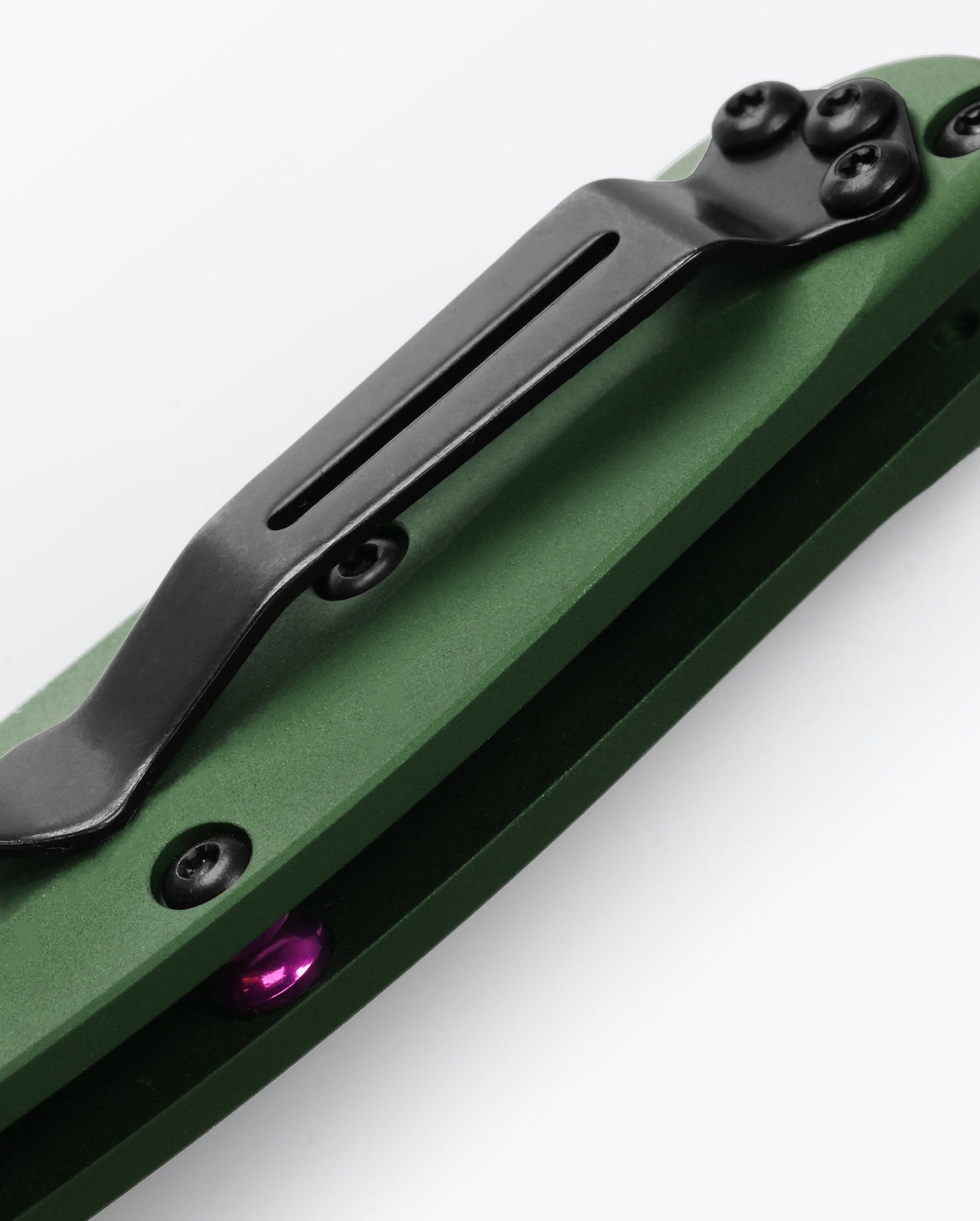 945 Mini Osborne | Green Aluminium + Satin S30V