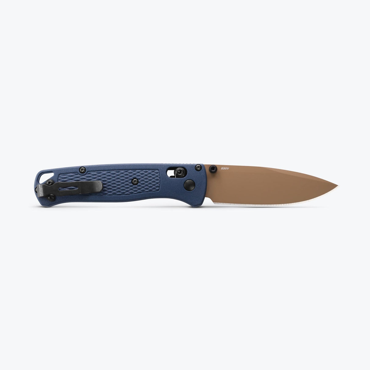 Bugout | Crater Blue Grivory + Flat Earth Cerakote S30V