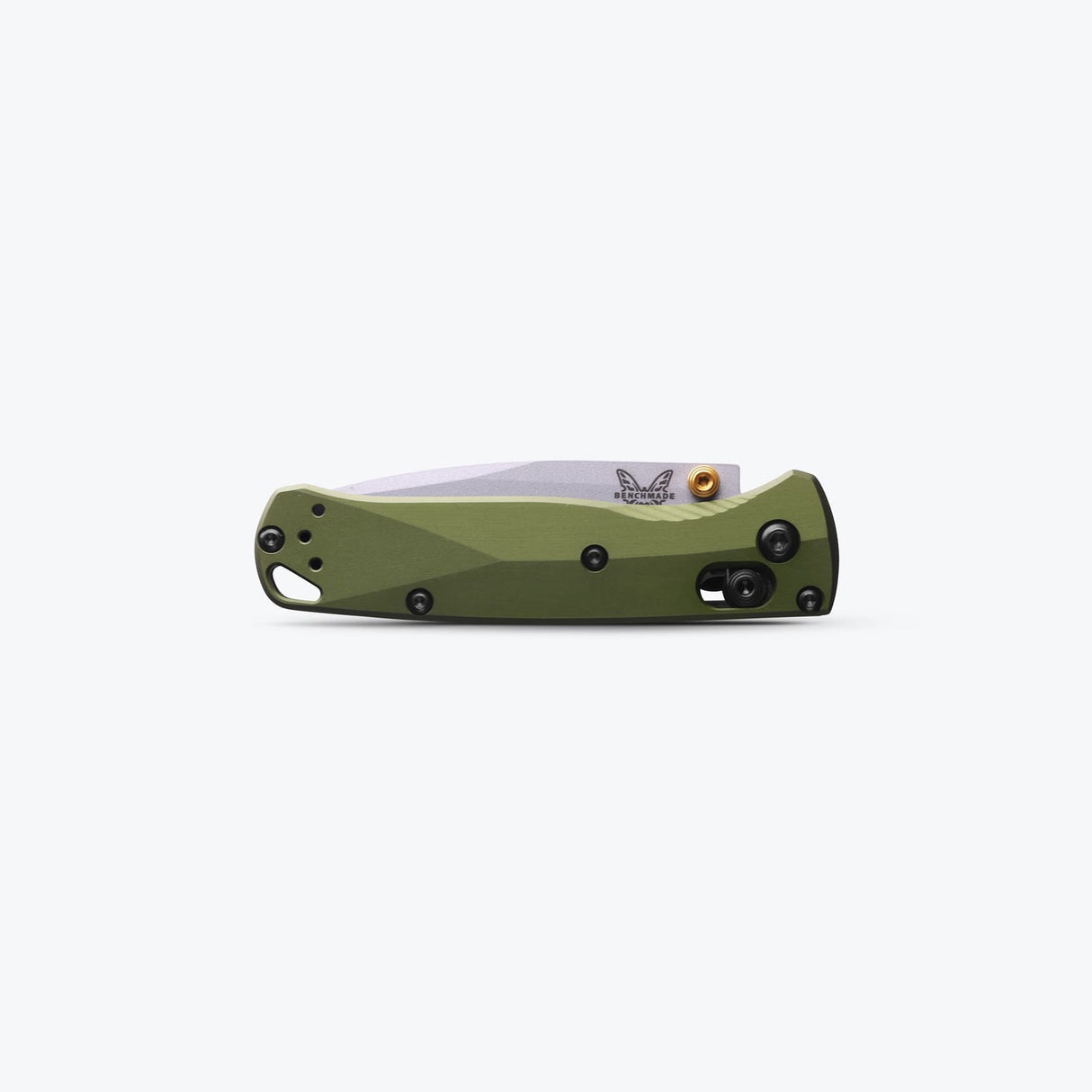 Mini Bugout® | Woodland Green Aluminium + Crushed Silver Cerakote S90V