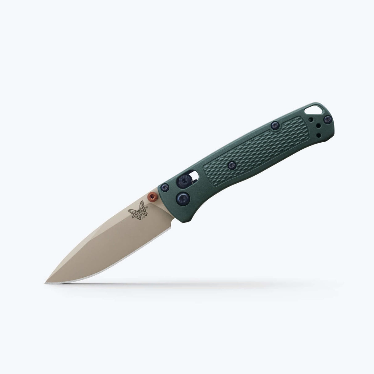Mini Bugout | Taiga Green Grivory + Tan Cerakote Elmax
