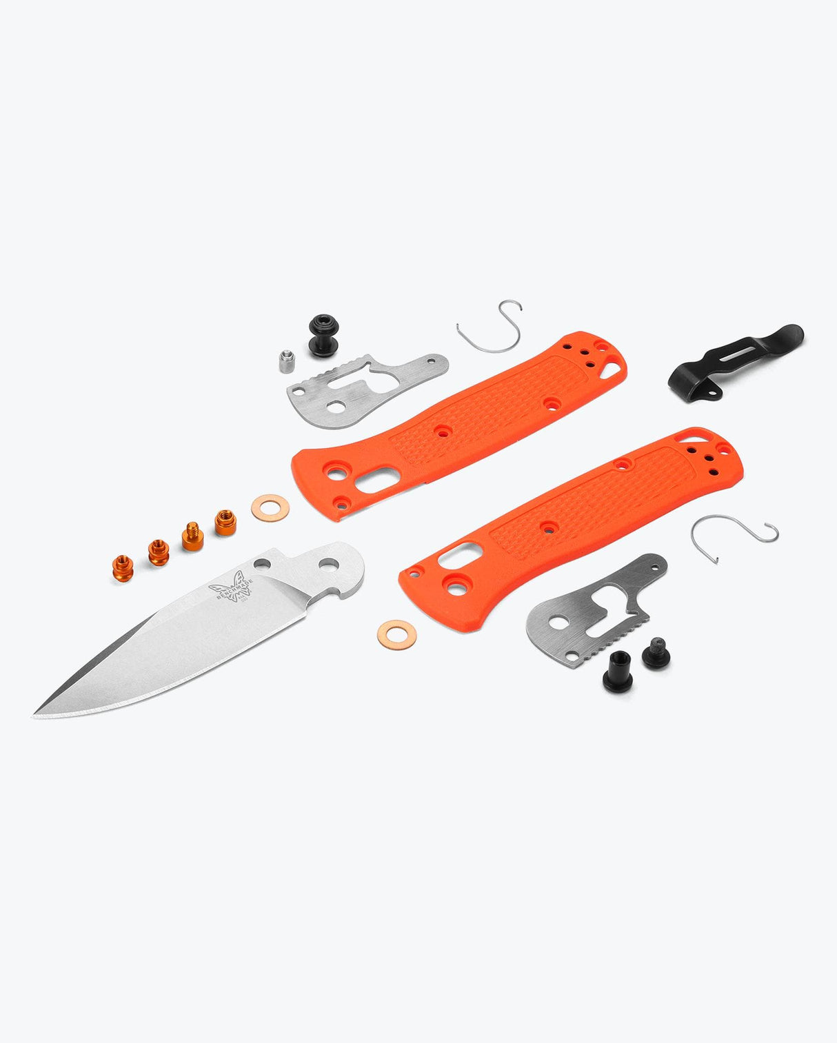 Mini Bugout | Orange Grivory + Stonewash S30V