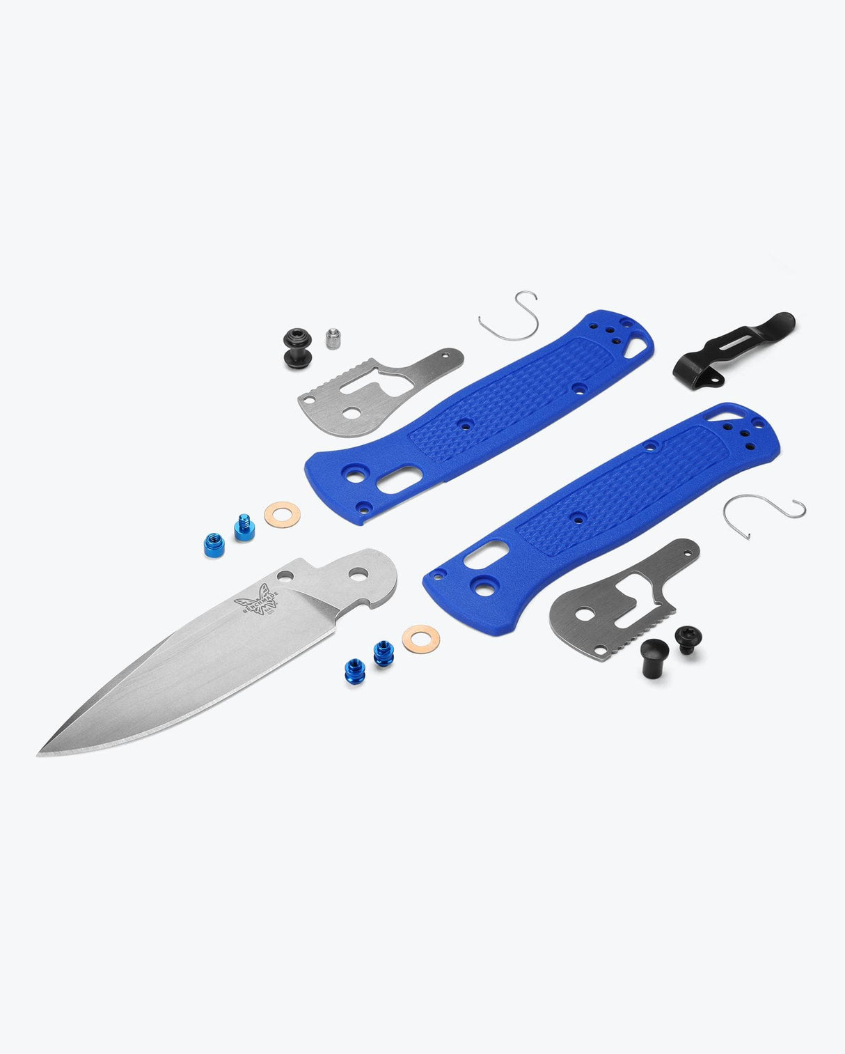 Bugout | Blue Grivory + Stonewash S30V