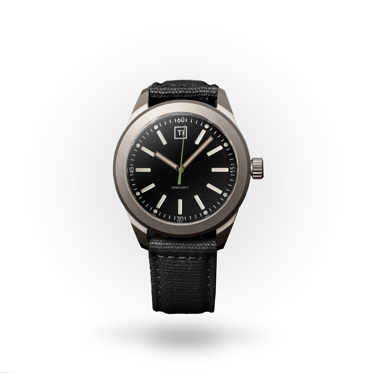 Ti Base Line Field Watch | Black Dial