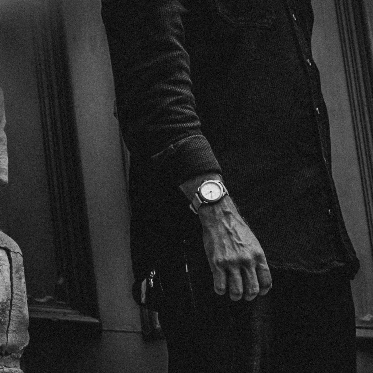 Ti Base Line Field Watch | White Dial