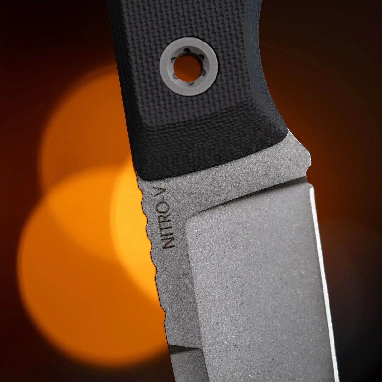 USA Signal Fixed Blade | Nitro-V + Black G10