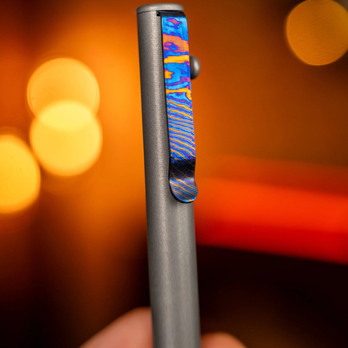 Timascus Pen Clip