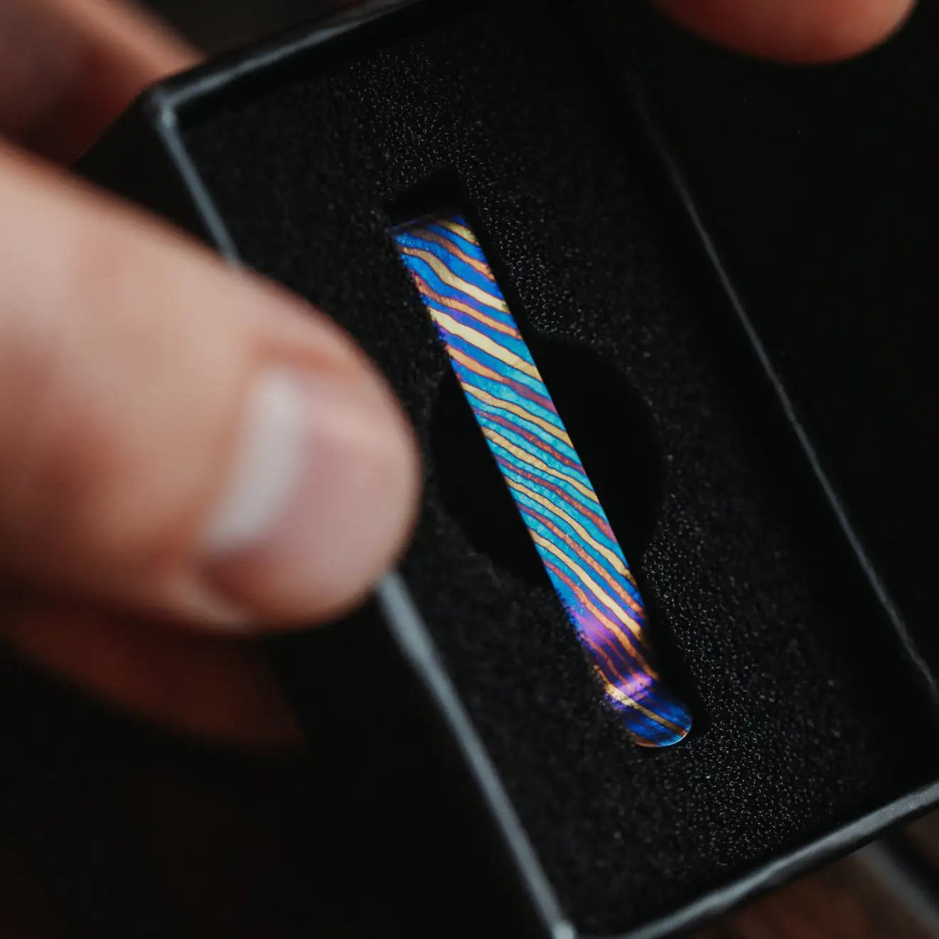 Timascus Pen Clip