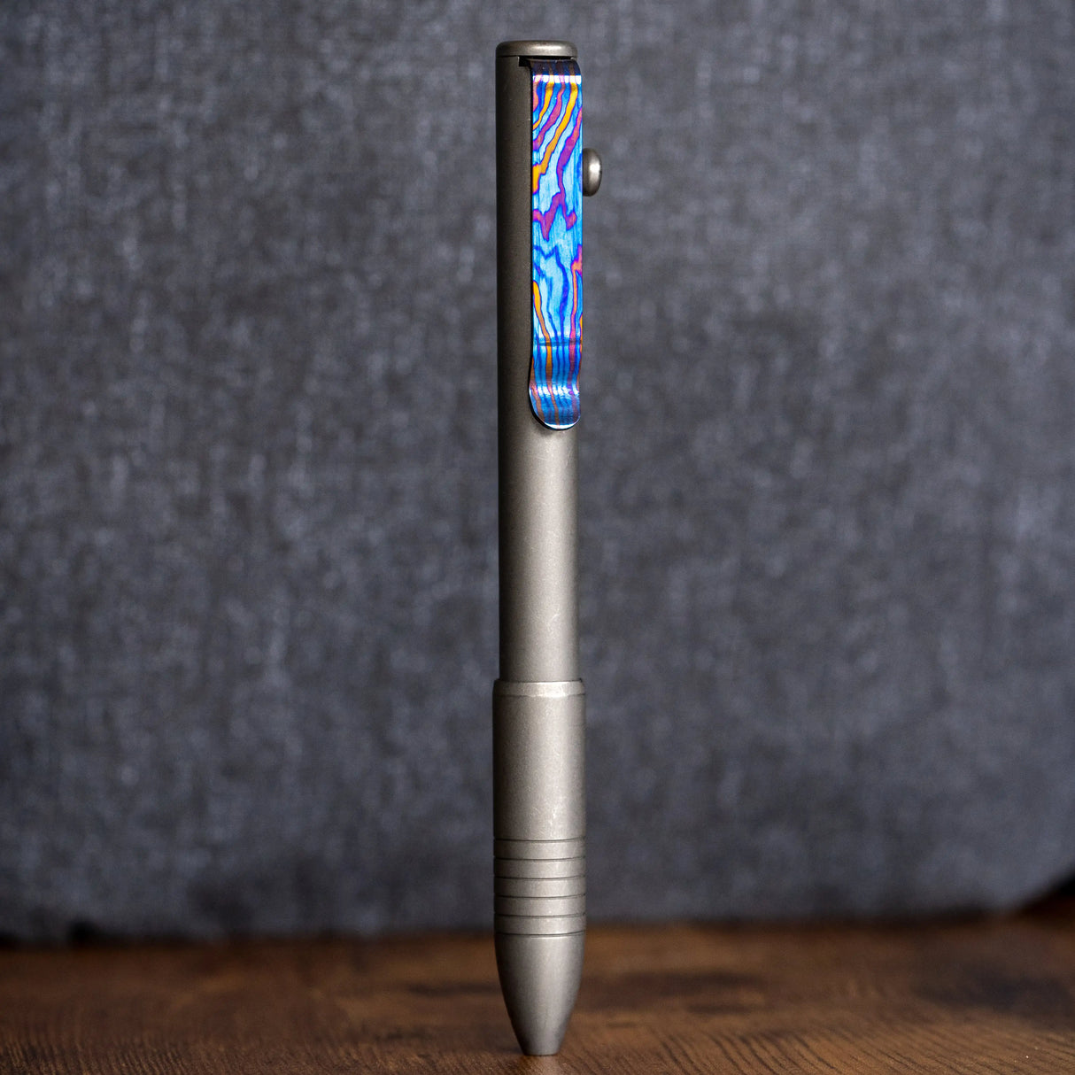Timascus Pen Clip