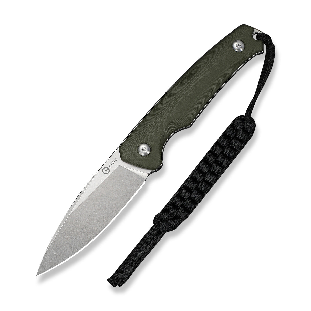 Altus Fixed Blade | OD Green G10 + Stonewash 14C28N