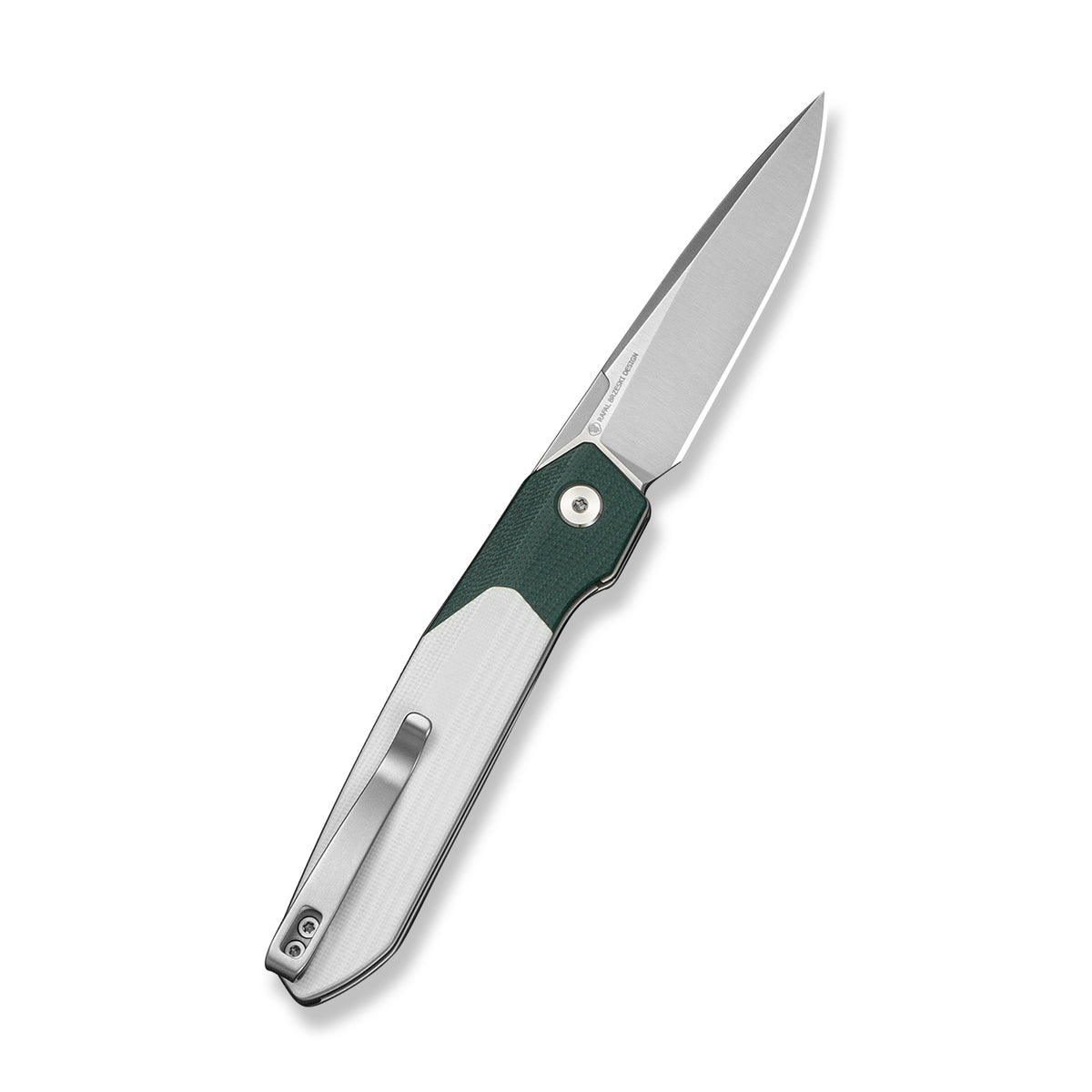 BRR15 Light | Teal Green & White G10 + Satin Nitro-V