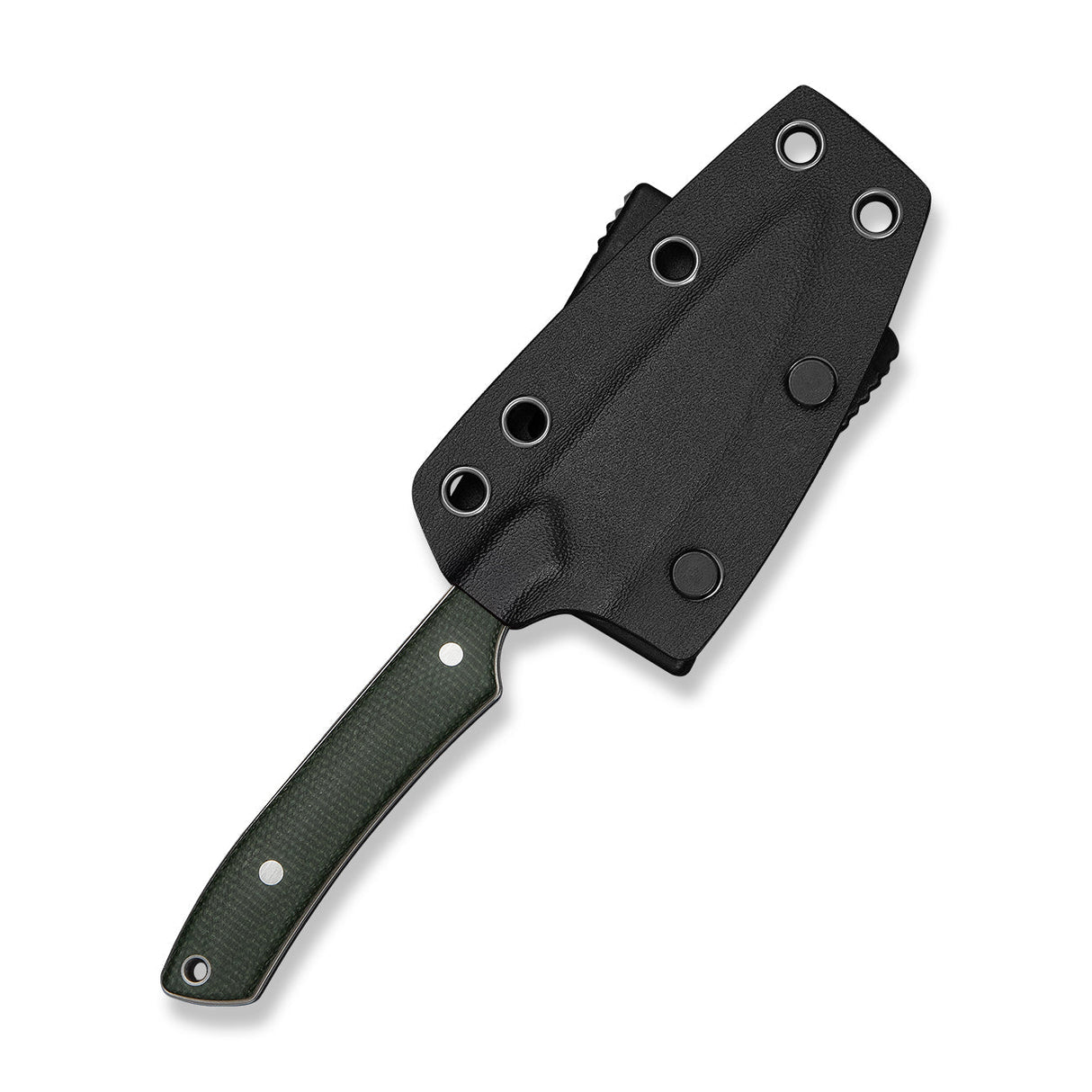 High Grass Field Knife | Green Micarta + Satin 14C28N