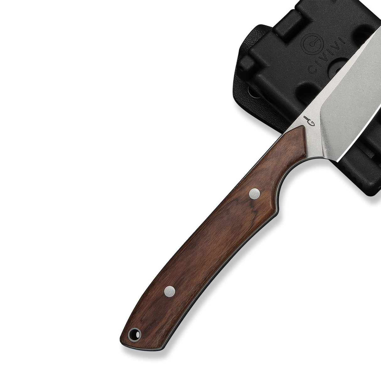 High Grass Field Knife | Guibourtia Wood + Stonewashed 14C28N