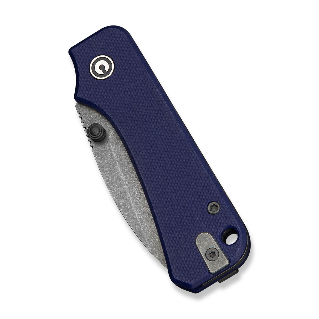 Baby Banter Slipjoint | Blue G10 + Grey Stonewash Nitro-V