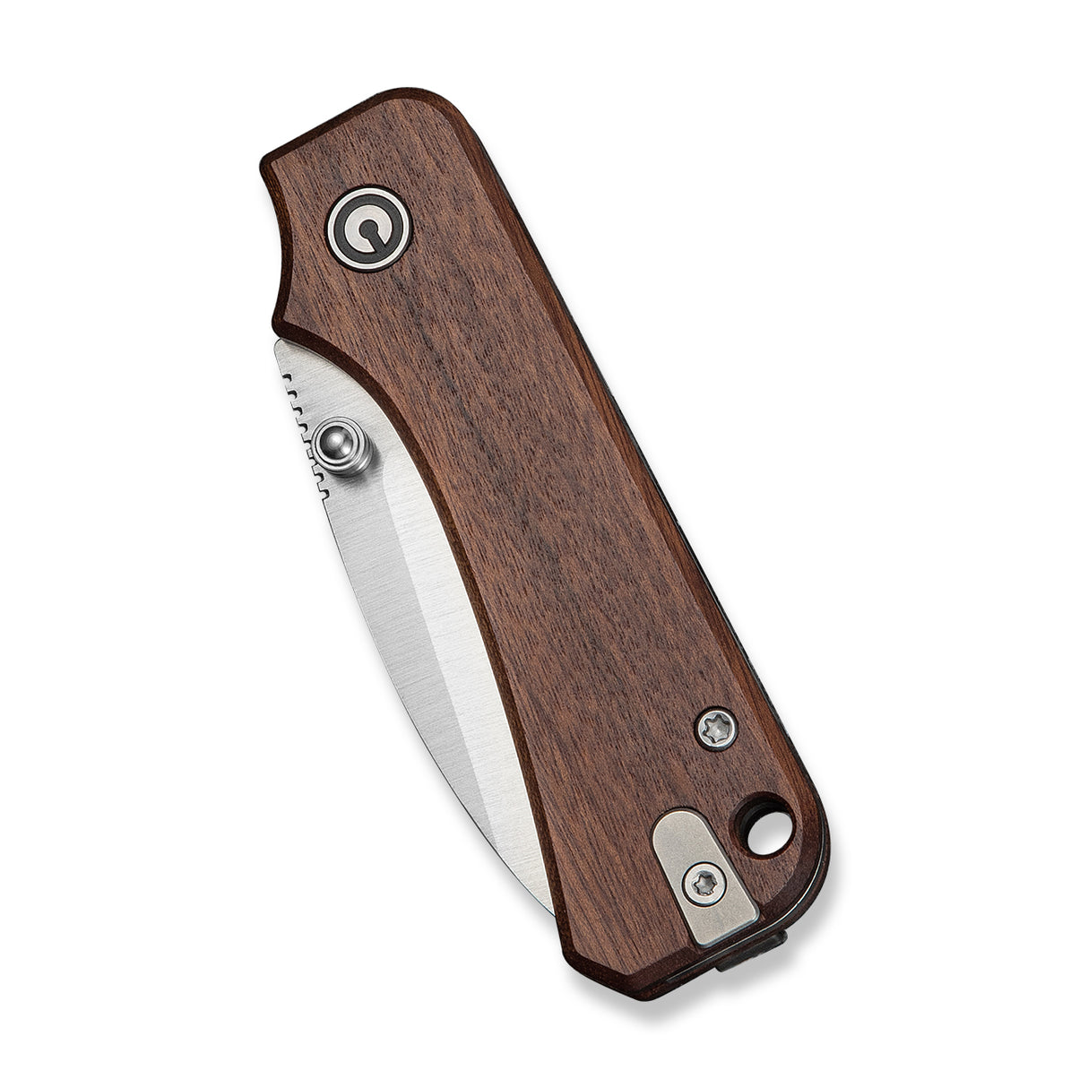 Baby Banter Slipjoint | Guibourtia Wood + Satin Nitro-V