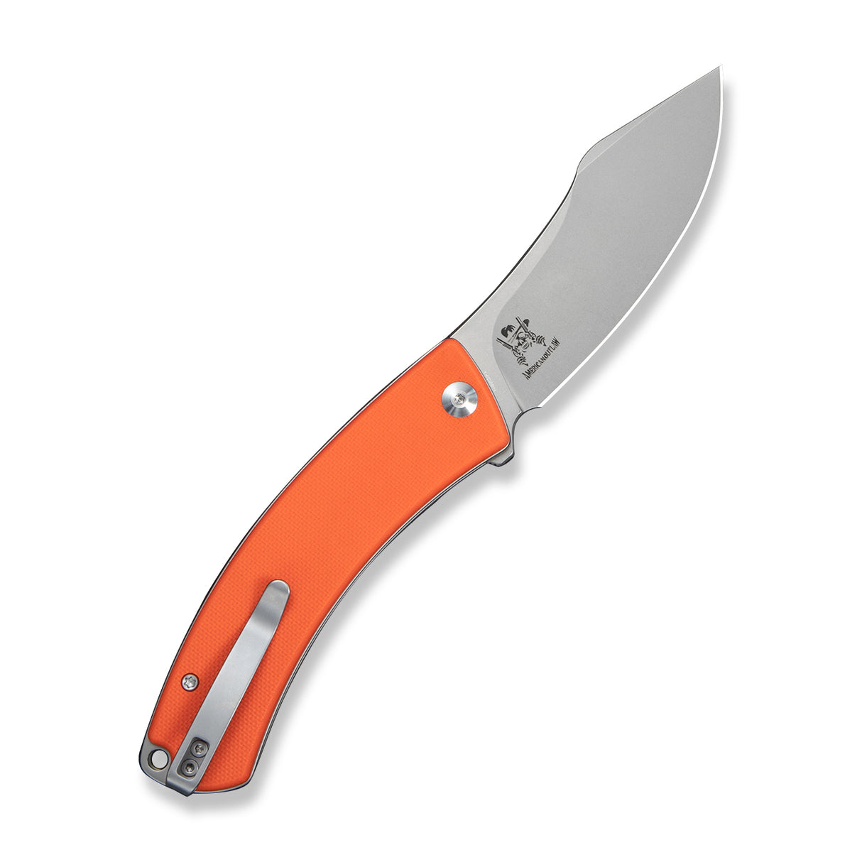 Outlaw Muk | Orange G10 + Stonewash 14C28N