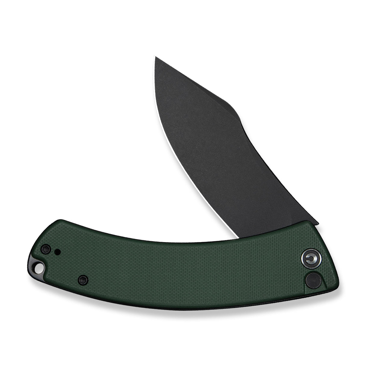 Outlaw Muk | Green G10 + Blackwash 14C28N
