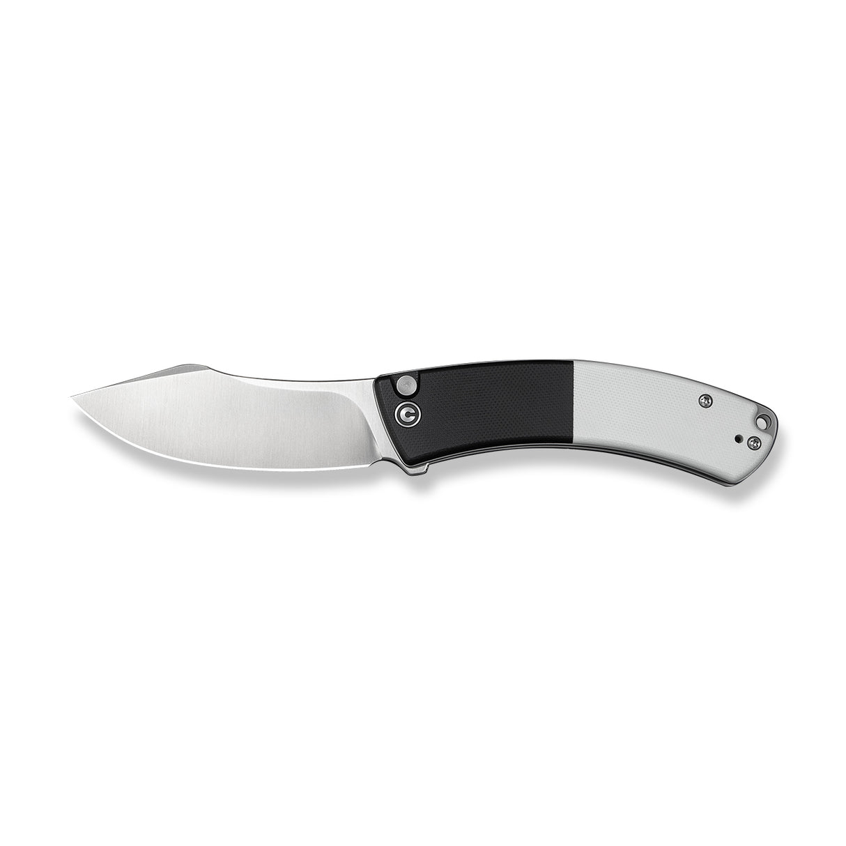 Outlaw Muk | Black & White G10 + Satin 14C28N