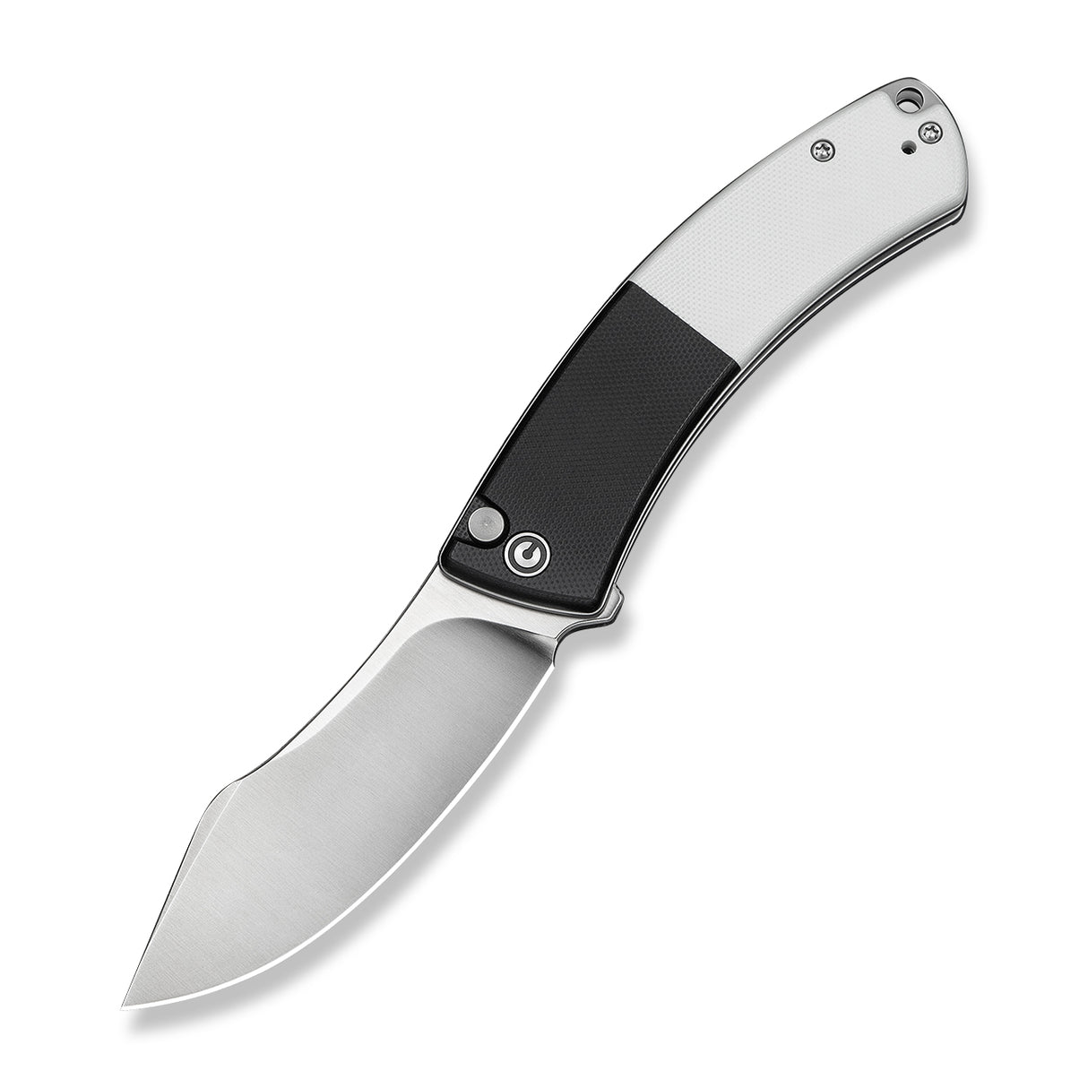 Outlaw Muk | Black & White G10 + Satin 14C28N