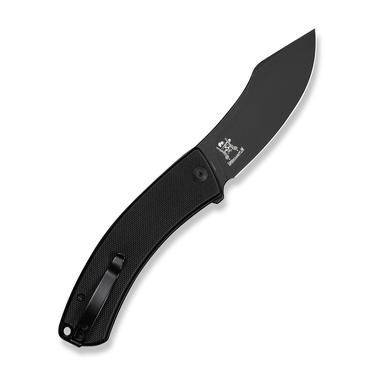 Outlaw Muk | Black G10 + Blackwash 14C28N