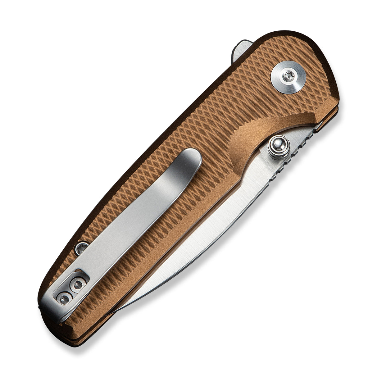 Mini Shakan | Coyote Ripple Aluminium + Satin Nitro-V