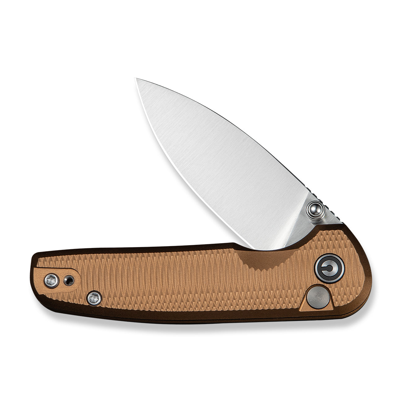 Mini Shakan | Coyote Ripple Aluminium + Satin Nitro-V