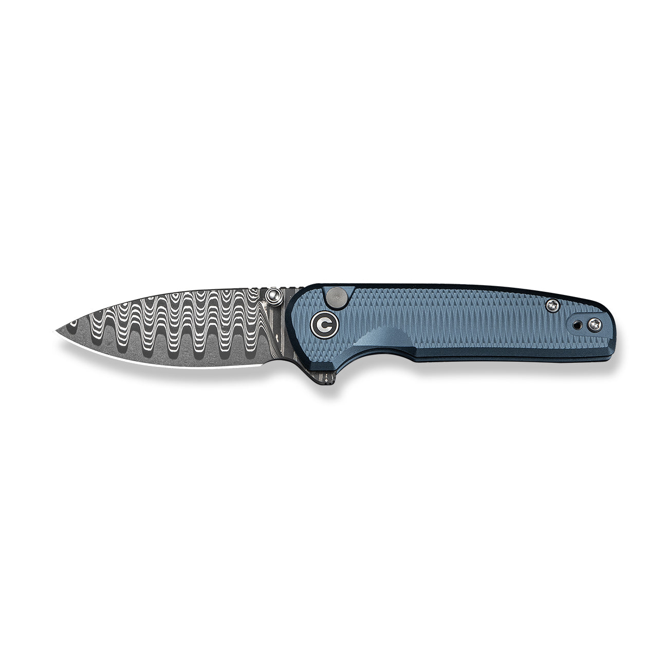 Mini Shakan | Blue Ripple Aluminium + Dama