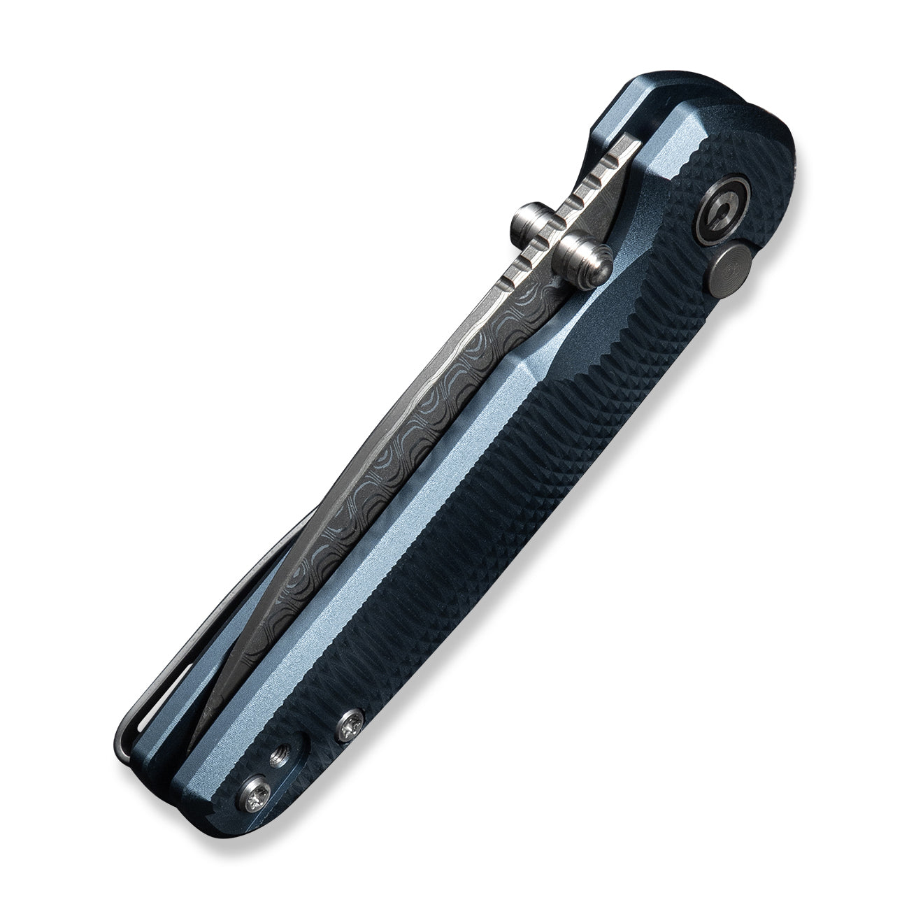 Mini Shakan | Blue Ripple Aluminium + Dama