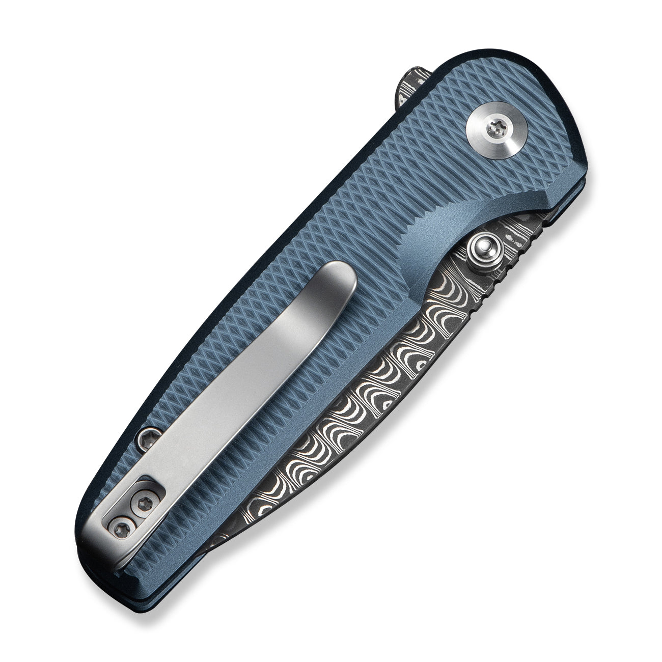 Mini Shakan | Blue Ripple Aluminium + Dama