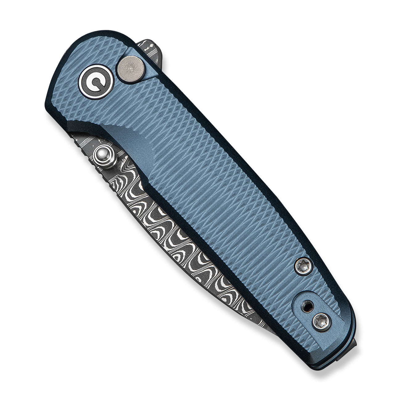 Mini Shakan | Blue Ripple Aluminium + Dama