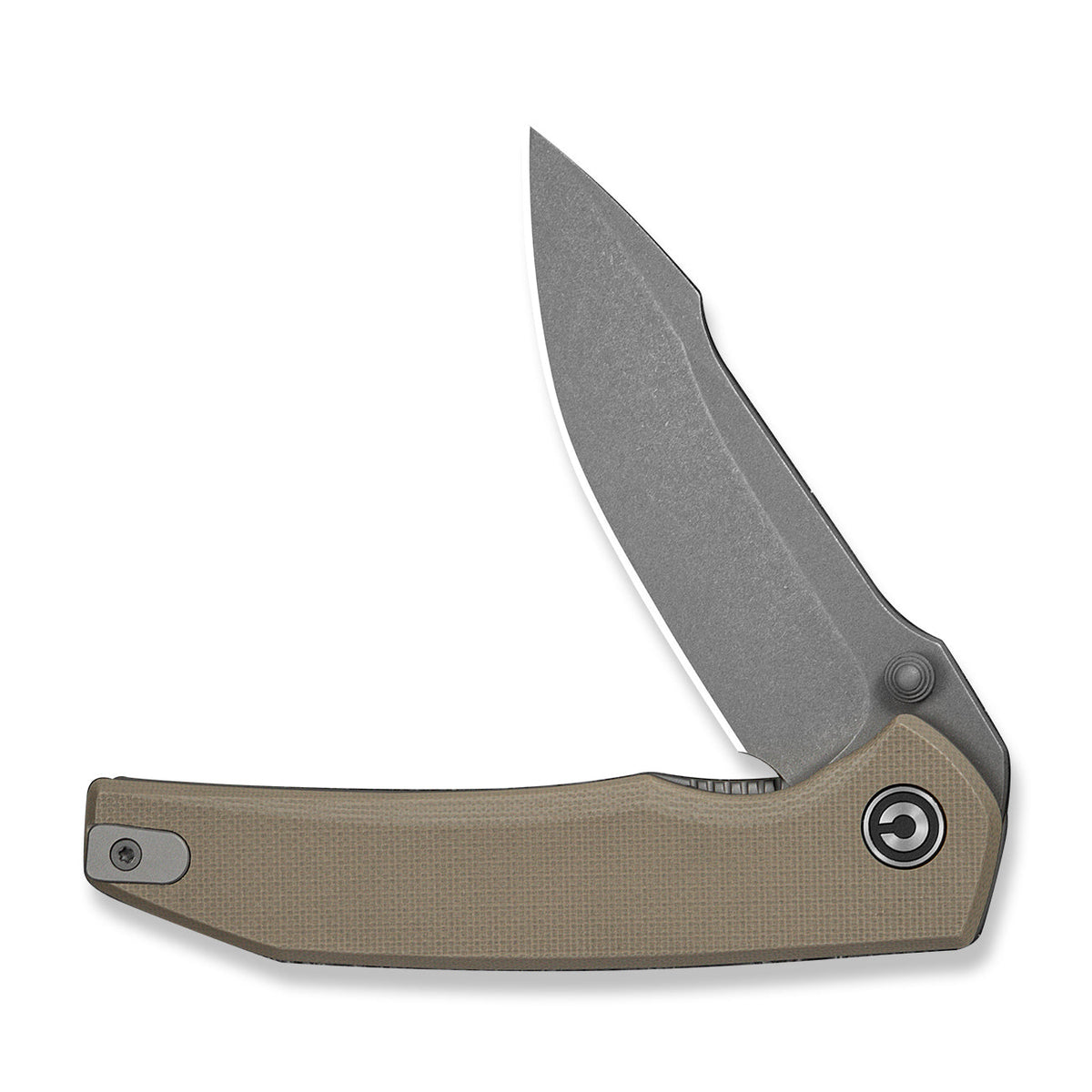 Ryson-E | Tan G10 + Stonewash 14C28N