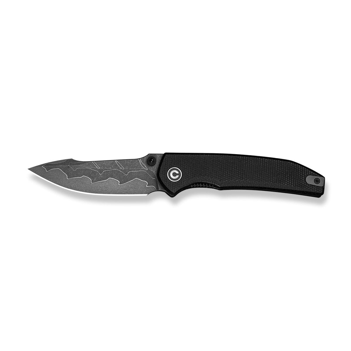 Ryson-E | Black Canvas Micarta + Dama