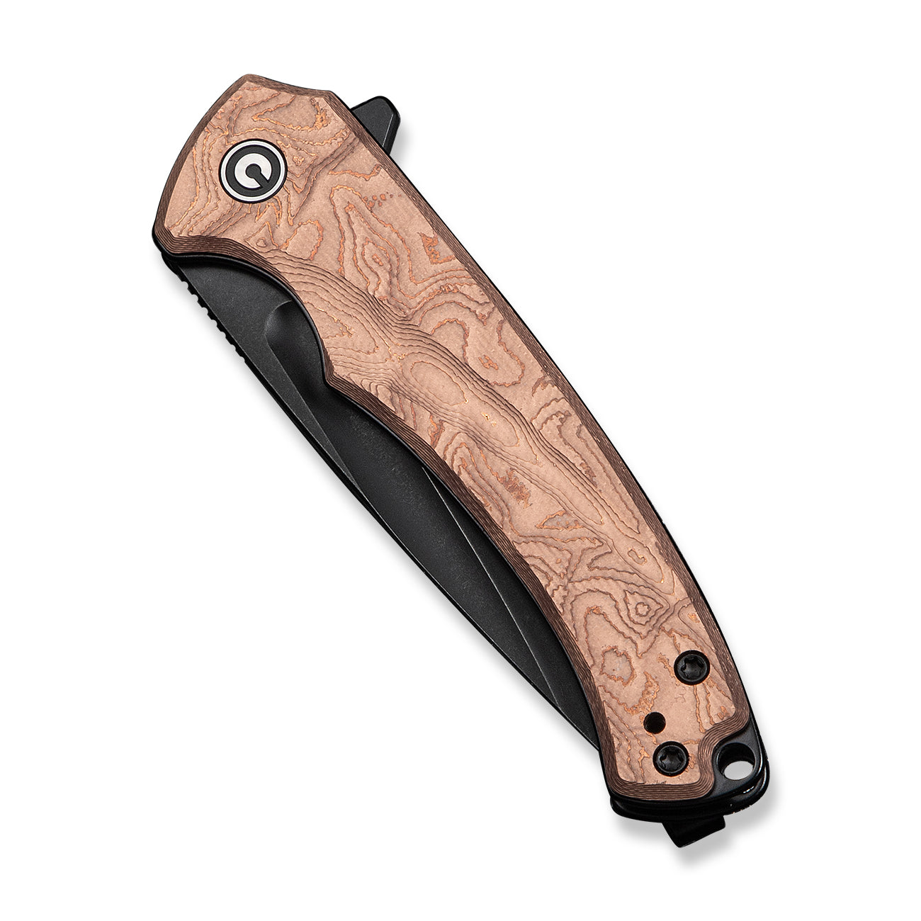 Voidflare | G10/Copper Foil + Blackwash 14C28N