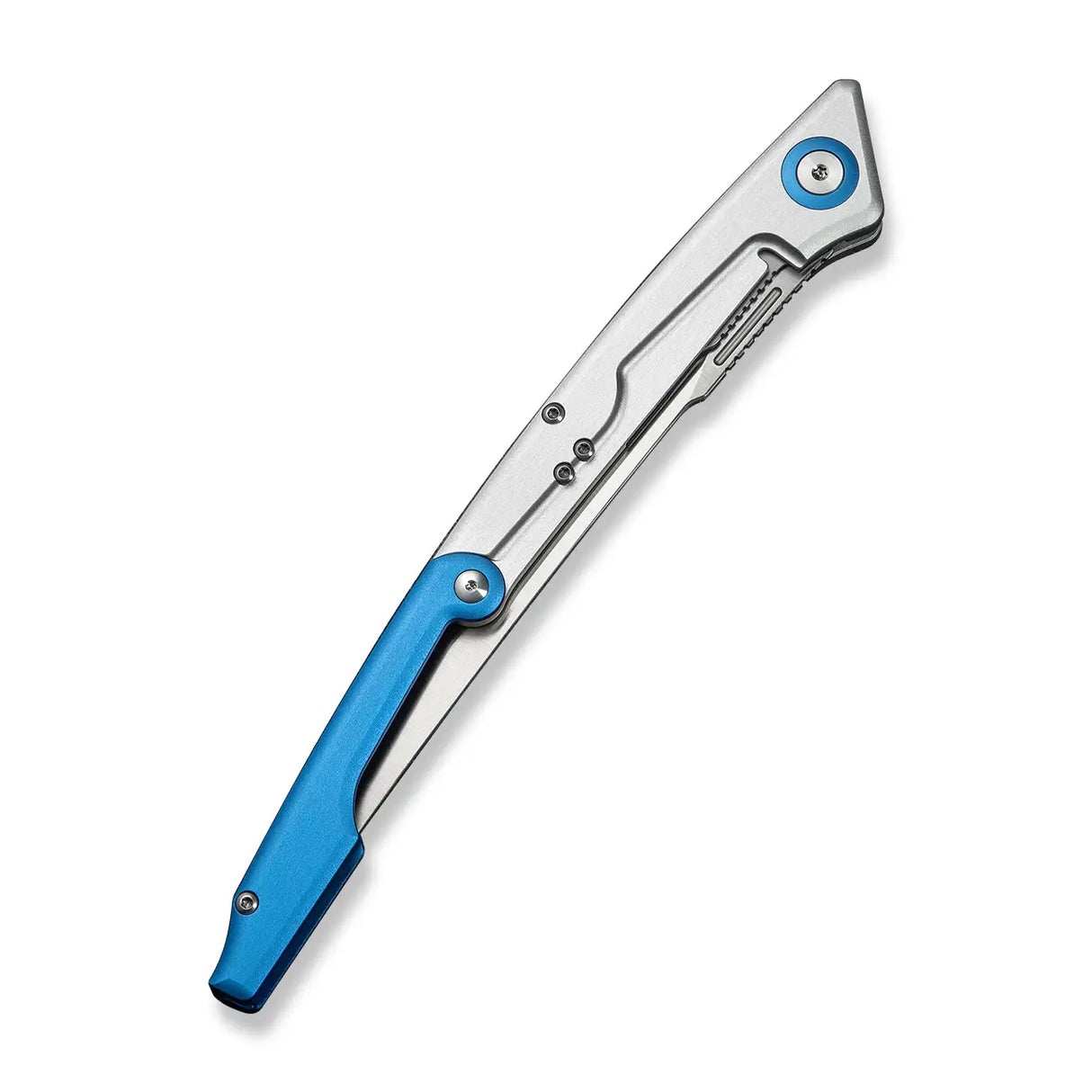 Shawka | Silver & Blue Aluminium