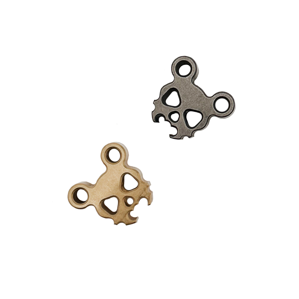 Morbid Mouse Lanyard Bead | Brass
