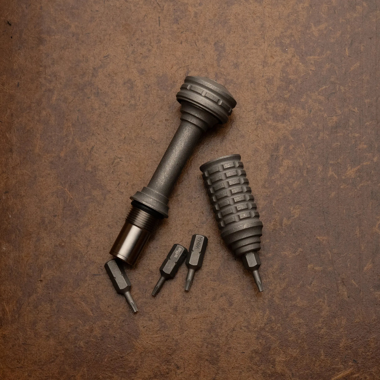 MKIII Bit Driver | Blasted & Tumbled Ti