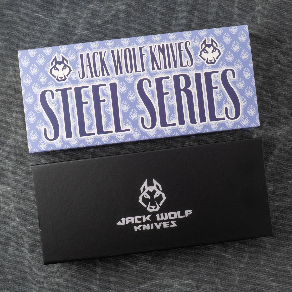 K9 Jack - Redstone Richlite Sawcut | Steel Series