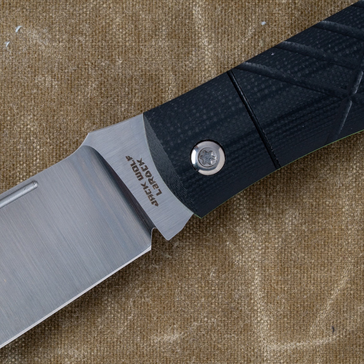 Timber Jack | Black G10 Cross Hatch 2 - Ultralight Series