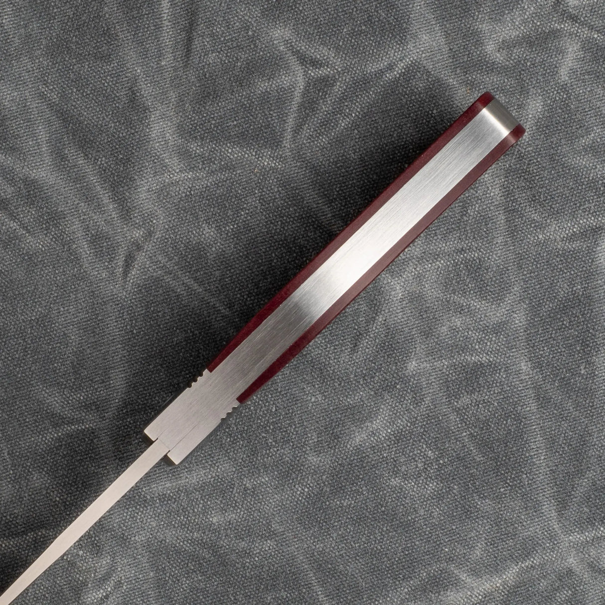 K9 Jack - Redstone Richlite Sawcut | Steel Series