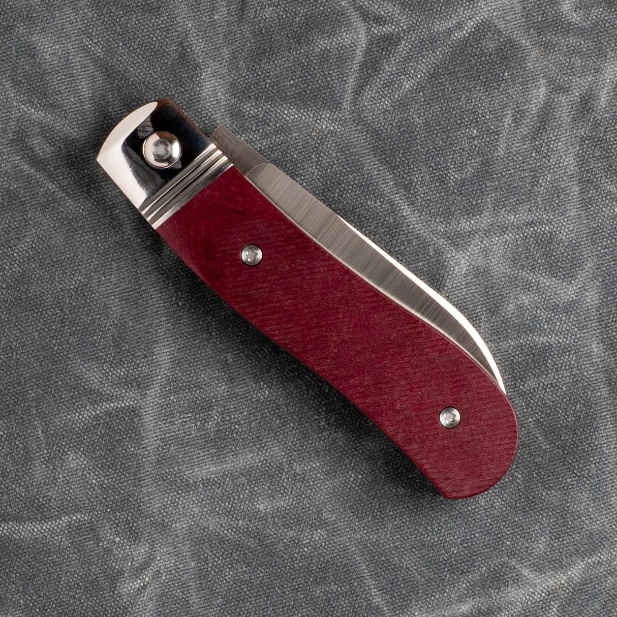 K9 Jack - Redstone Richlite Sawcut | Steel Series