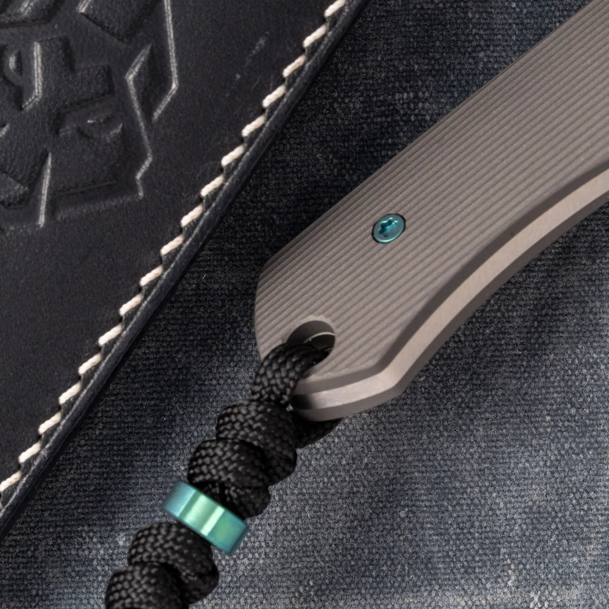 Collusion - J.W.Kollab Fixed Blade | Titanium Stripe