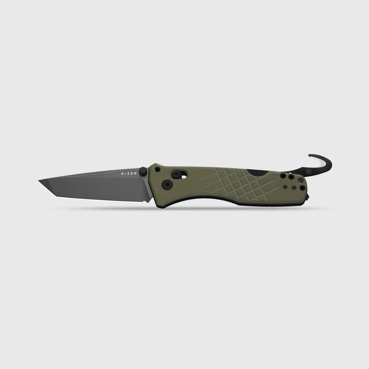 Aegis T | Green G10 + Stonewash AEB-L