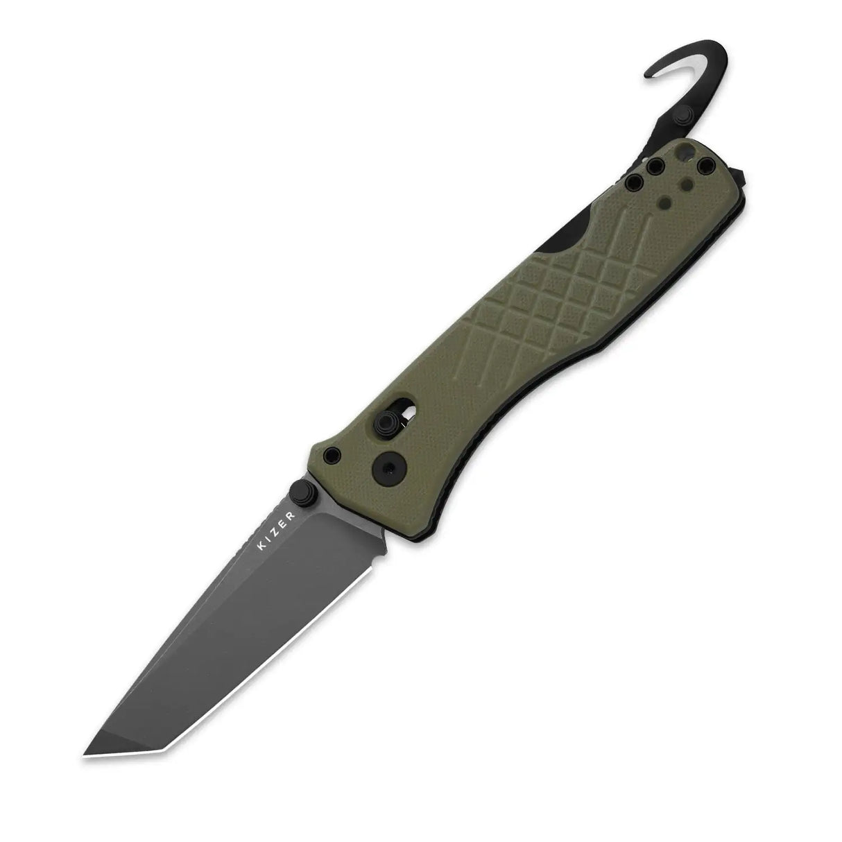 Aegis T | Green G10 + Stonewash AEB-L